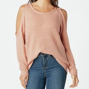 Cold shoulder Pullover
